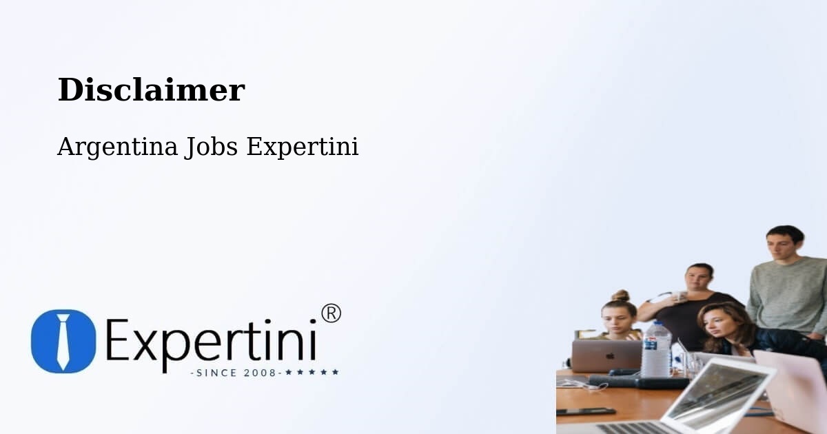 Disclaimer – Departamento De Río Segundo - Argentina Jobs Expertini