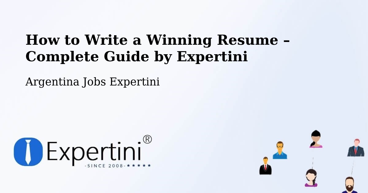 Resume Writing Guide for Job Seekers – Departamento De Río Segundo - Departamento De Río Segundo, Argentina Jobs Expertini